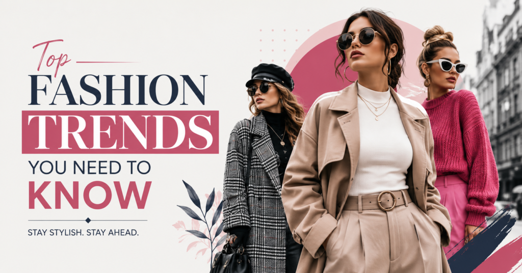 Top Fashion Trends You Need to Know
