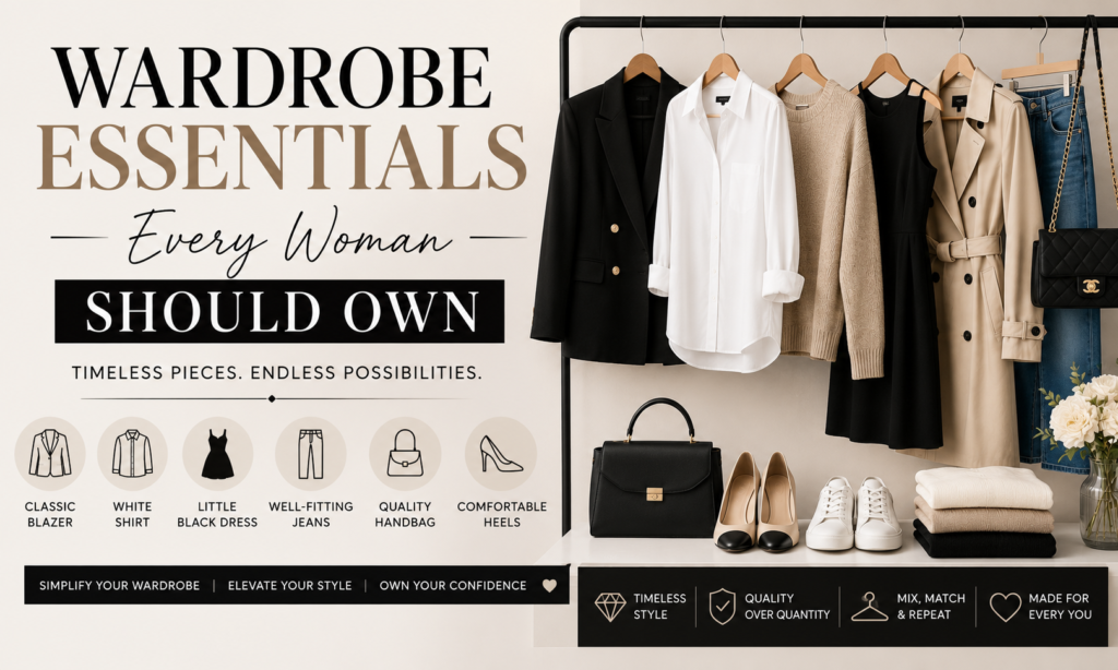 Wardrobe Essentials Every Woman Should Own